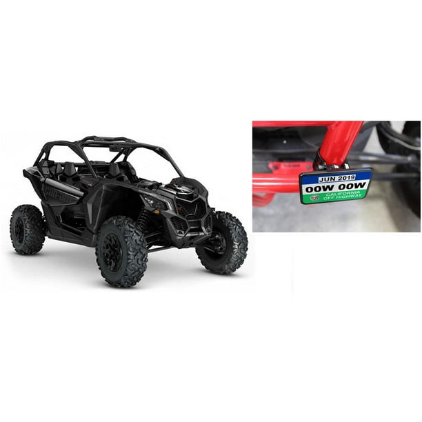 Axia Nevada Registration Sticker Plate clamp size 1.85" round bar Maverick X3 Axia Nevada Registration Sticker Plate clamp size 1.85" round bar Maverick X3
